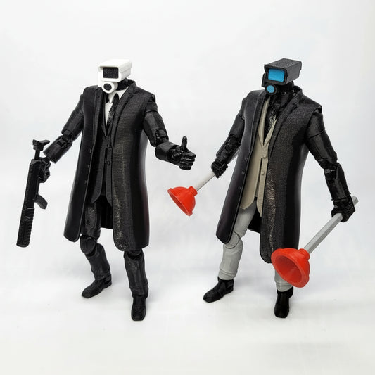 Camaraman & Plugerman T13 – Articulated Figure