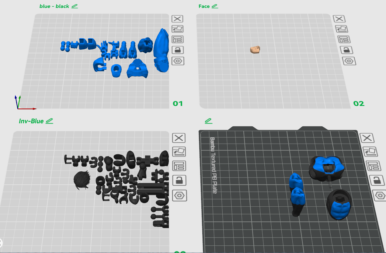 Sinister Blue T13 STL