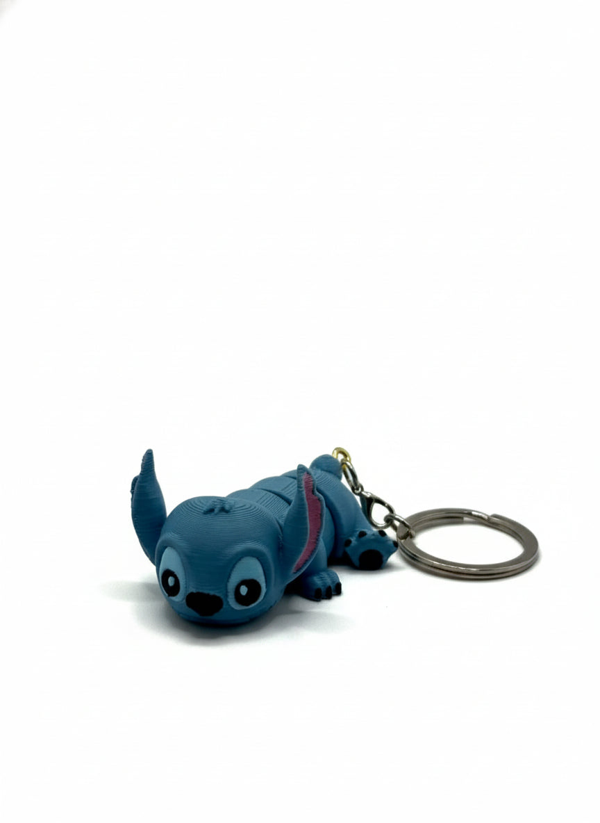 Stitch Couple Magnetic Keychains