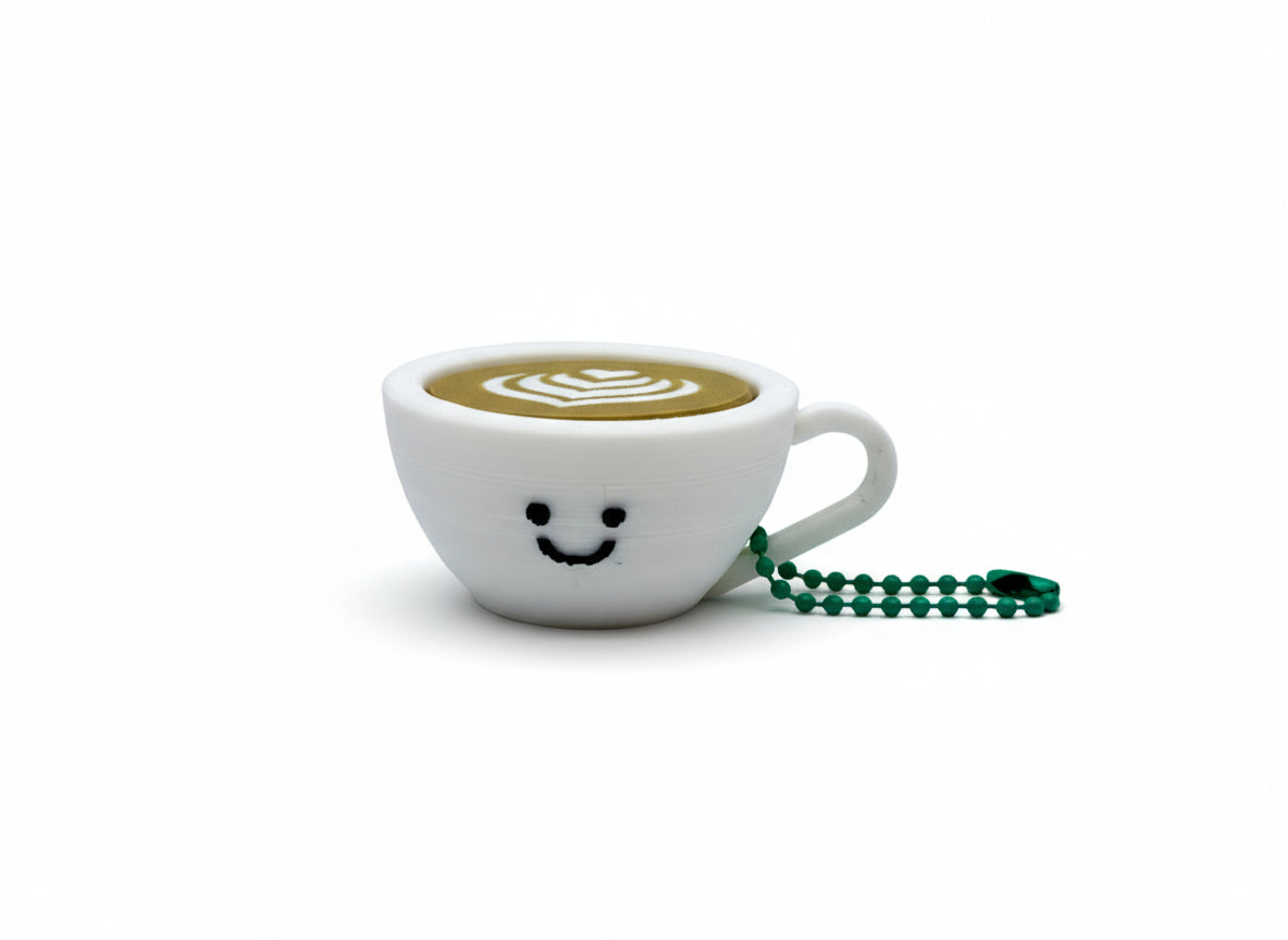 Happy Clicky Mug Keychain