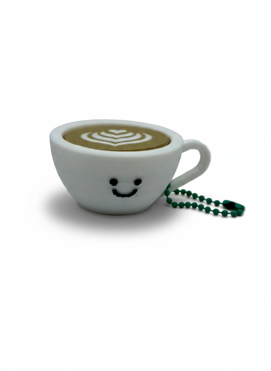 Happy Clicky Mug Keychain